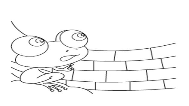 井底之蛙简笔画怎么画 井底之蛙简笔画步骤