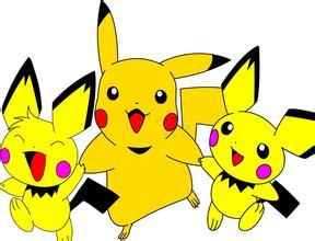 皮卡丘欣赏简笔画怎么画 皮卡丘欣赏简笔画图片