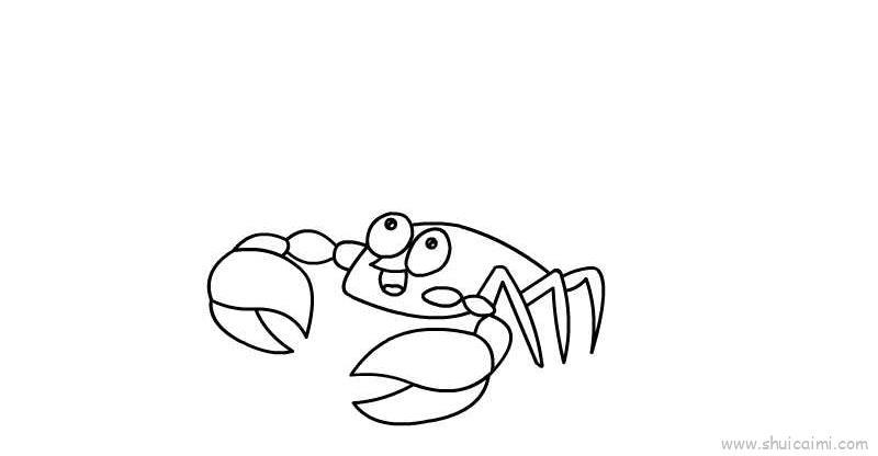 蝎子儿童画怎么画 蝎子简笔画简单又好看