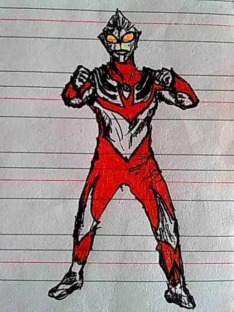 迪迦奥特曼简笔画 迪迦奥特曼简笔画儿童