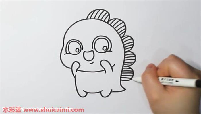 小怪兽怎么画 小怪兽简笔画彩色