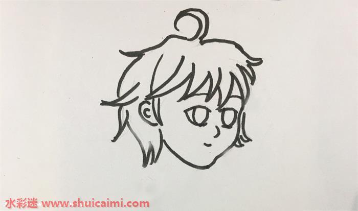 最新动漫画霍雨浩简笔画图片教程