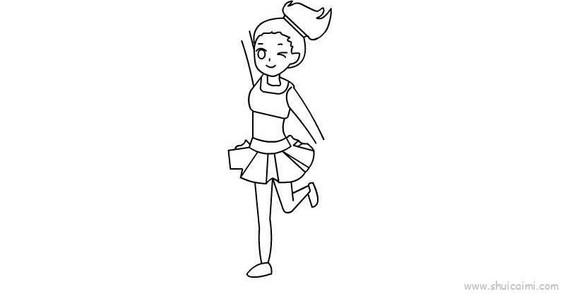 跳舞儿童画怎么画 跳舞简笔画简单又好看