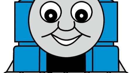 托马斯简笔画 托马斯火车简笔画