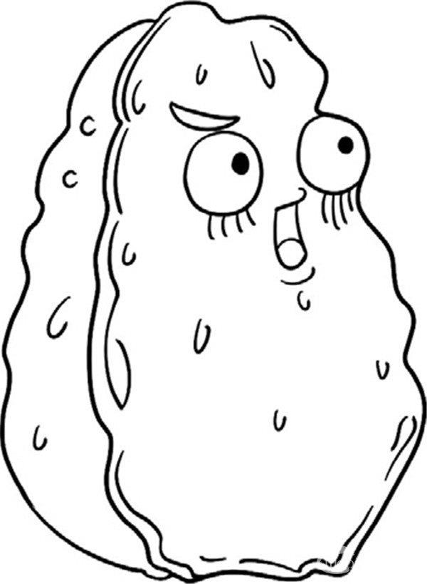 水果可口的梨简笔画怎么画 水果可口的梨简笔画图片