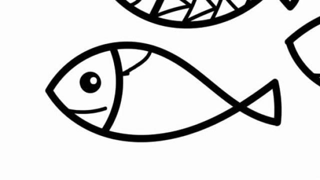 小鱼的简笔画 小鱼的简笔画可爱