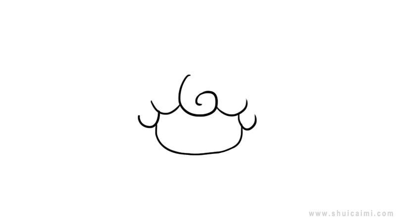 十二星座q版萌图白羊座简笔画怎么画 十二星座q版萌图白羊座简笔画画法