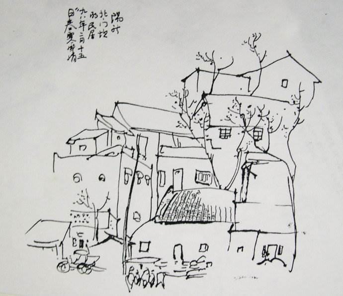 家乡简笔画 美丽的家乡简笔画