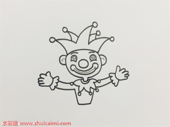 杂技高手怎么画 杂技高手简笔画简单彩色