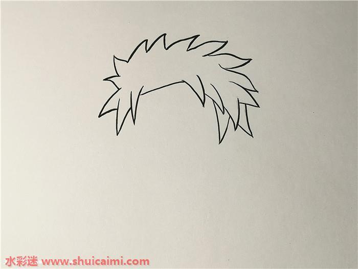 天道佩恩怎么画 天道佩恩简笔画步骤图