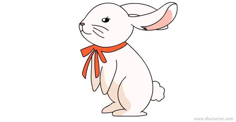 兔子彩色儿童画怎么画 兔子简笔画图片大全