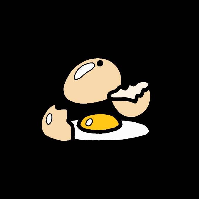 鸡蛋简笔画 鸡蛋简笔画简单又漂亮