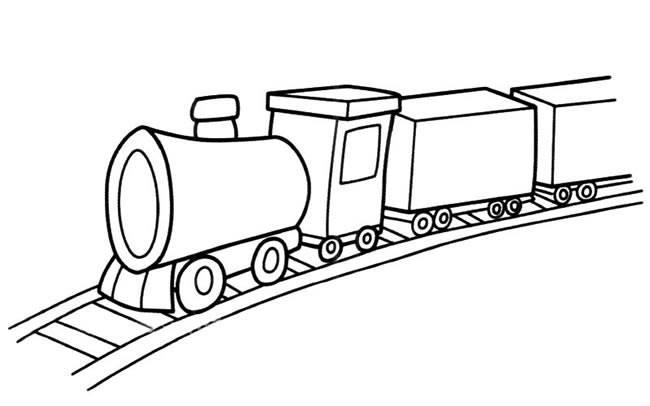 简笔画火车 简笔画火车头
