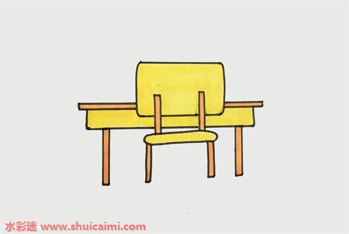 教室怎么画 教室简笔画漂亮卡通