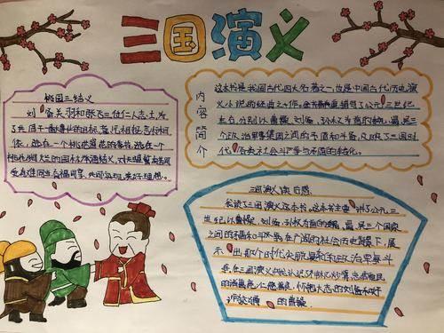 三国演义手抄报简笔画 三国演义手抄报简笔画空城计