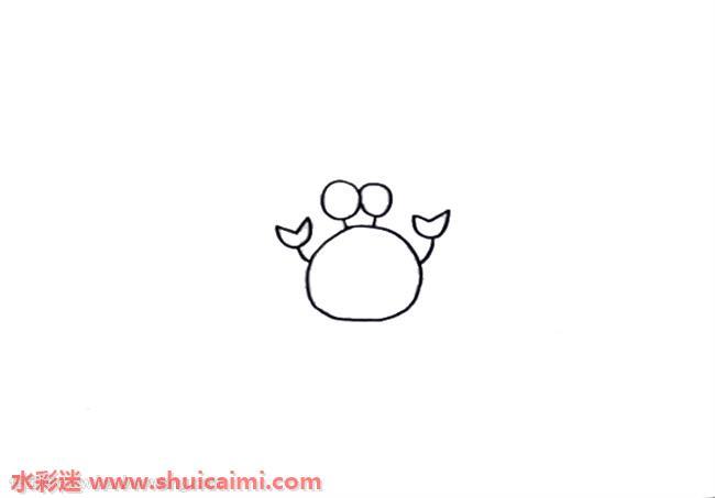 用数字8画螃蟹怎么画 螃蟹简笔画简单彩色