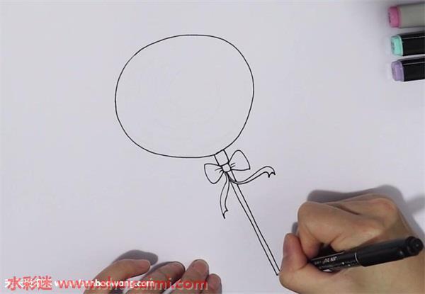 棒棒糖怎么画 棒棒糖简笔画简单好看带颜色