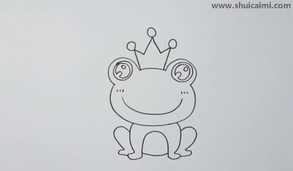 青蛙王子简笔画怎么画 青蛙王子简笔画简单