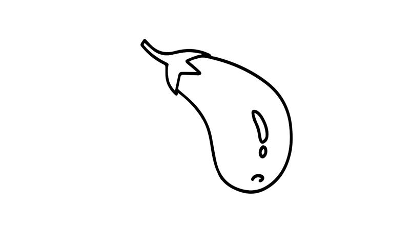 茄子的简笔画怎么画 茄子简笔画简单又好看