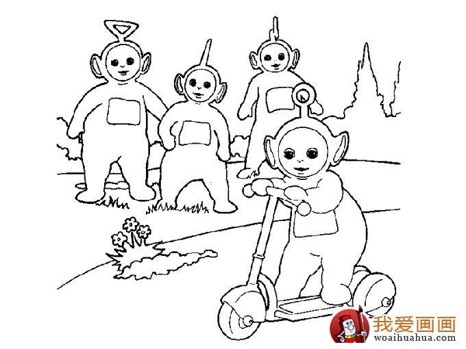 天线宝宝天线宝宝大全简笔画怎么画 天线宝宝天线宝宝大全简笔画图片