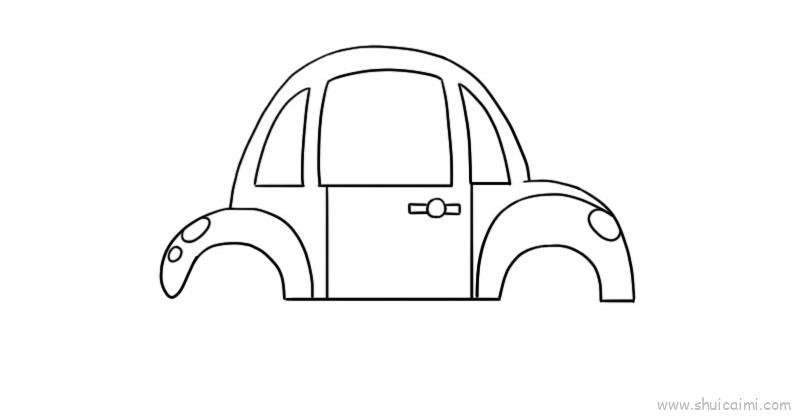 汽车儿童画怎么画 汽车简笔画简单