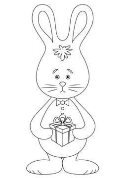 兔子笔刷素材简笔画 兔子笔刷素材简笔画大全