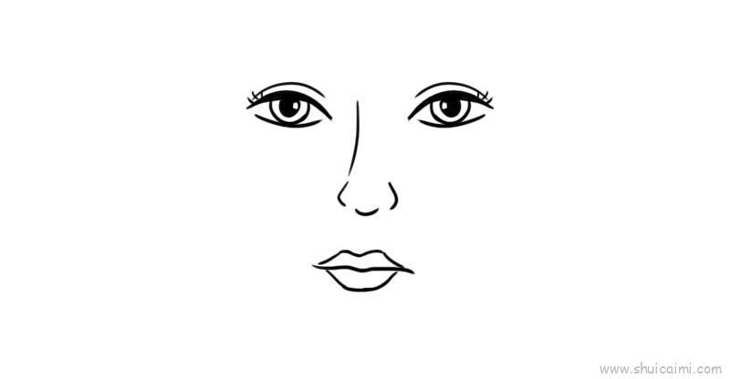 五官儿童画怎么画 五官简笔画简单又好看