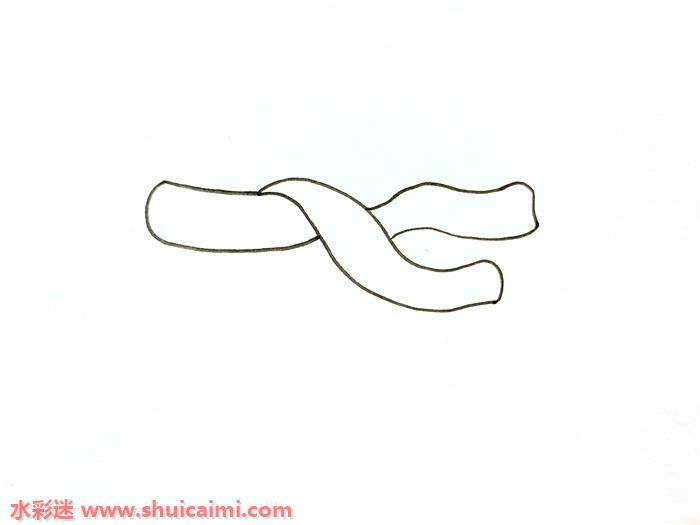 圣诞围巾怎么画 圣诞围巾简笔画图片带颜色