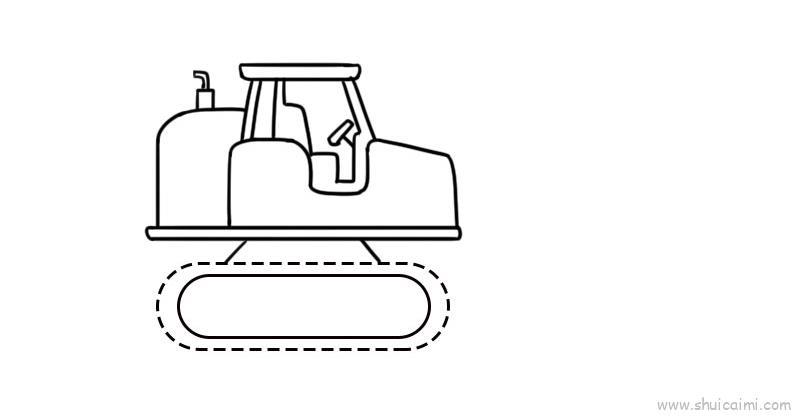 钻土车教程儿童画怎么画 钻土车教程简笔画好看