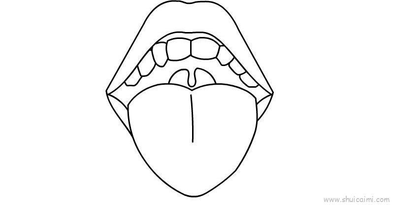 嘴巴儿童画怎么画 嘴巴简笔画简单又好看