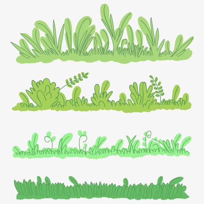 草丛简笔画 草丛简笔画简单漂亮