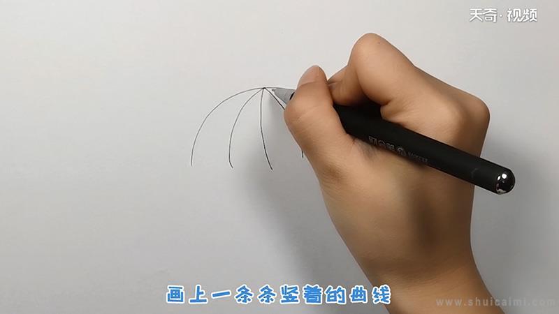 雨伞简笔画怎么画 雨伞简笔画简单
