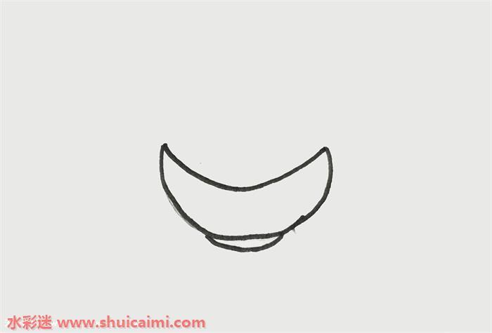 面条怎么画 面条简笔画步骤图