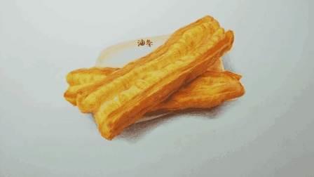 油条简笔画 豆浆油条简笔画