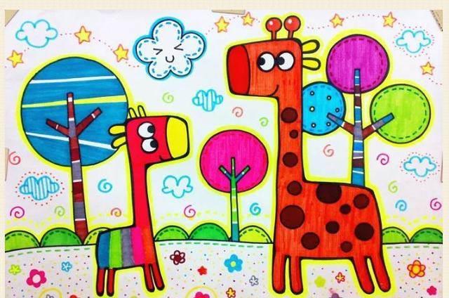 简笔画彩色 简笔画彩色简单