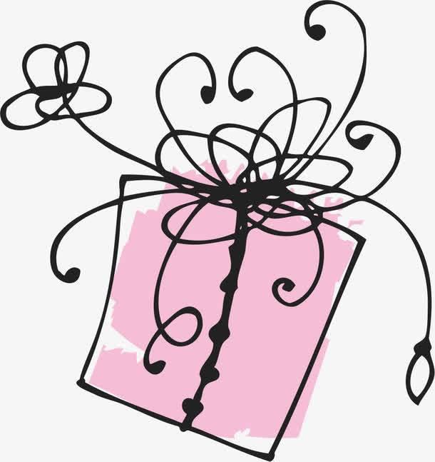 七夕节创意礼物简笔画素材 七夕节创意礼物怎么画