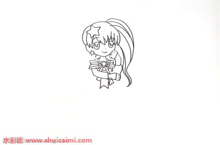 巴拉巴拉小魔仙怎么画 巴拉巴拉小魔仙简笔画图片