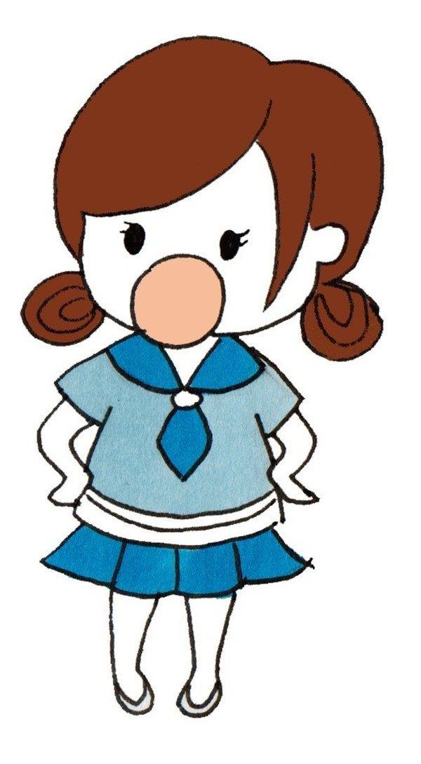 我们这一家简笔画怎么画 我们这一家简笔画画法