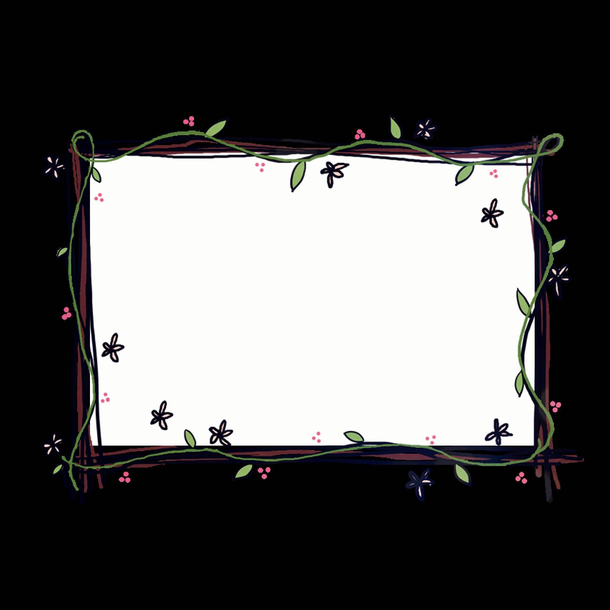 相框简笔画 相框简笔画边框