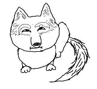 黄鼠狼简笔画图片大全 黄鼠狼简笔画图片大全图片