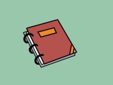 本子的简笔画图片大全 本子的简笔画图片大全可爱