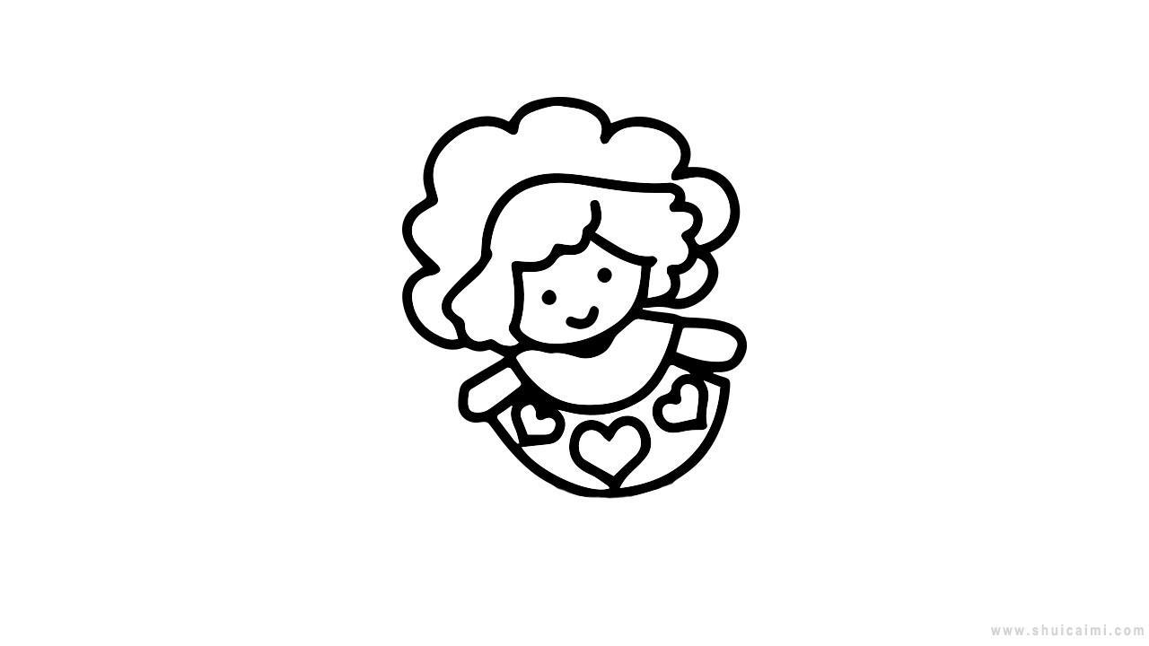 洋娃娃简笔画怎么画 洋娃娃简笔画好看