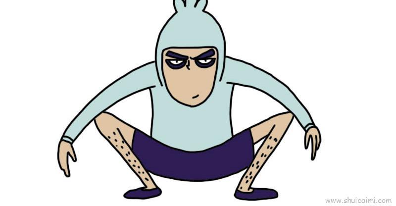 柒儿童画怎么画 柒简笔画顺序