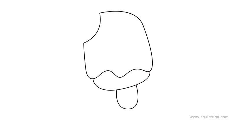 冰棒教程儿童画怎么画 冰棒教程简笔画图片