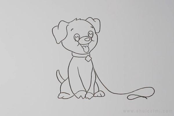 狗简笔画怎么画 狗简笔画图片