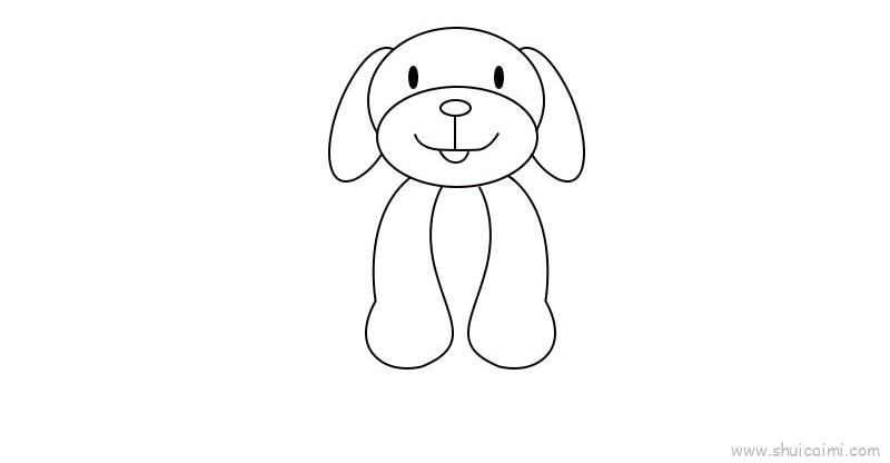 狗儿童画怎么画 狗简笔画好看