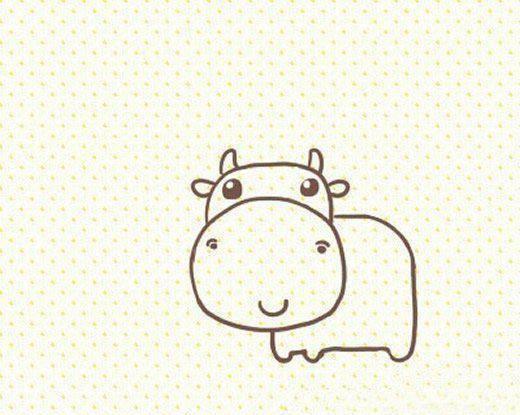 简笔画牛 简笔画牛的画法