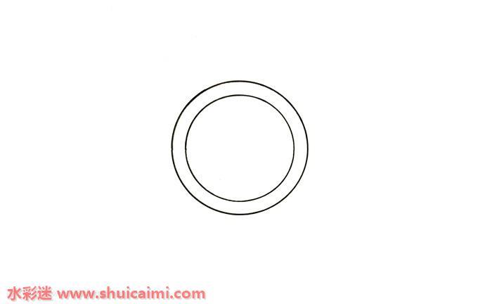 哪吒风火轮怎么画教程 彩色哪吒风火轮简笔画步骤