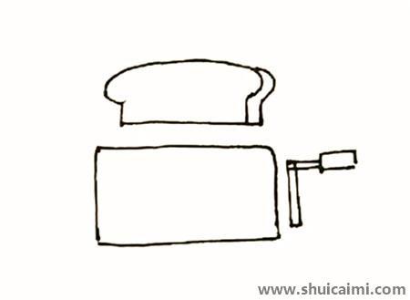 面包机图儿童简笔画