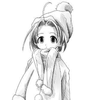 可爱人物简笔画 可爱人物简笔画卡通呆萌女孩